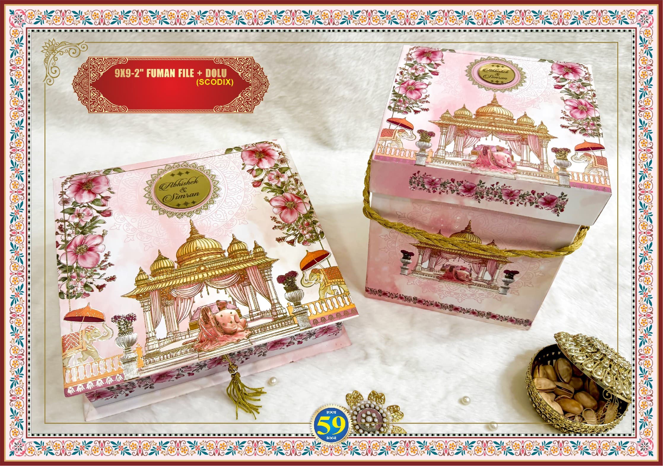 Boxes With Bhaji