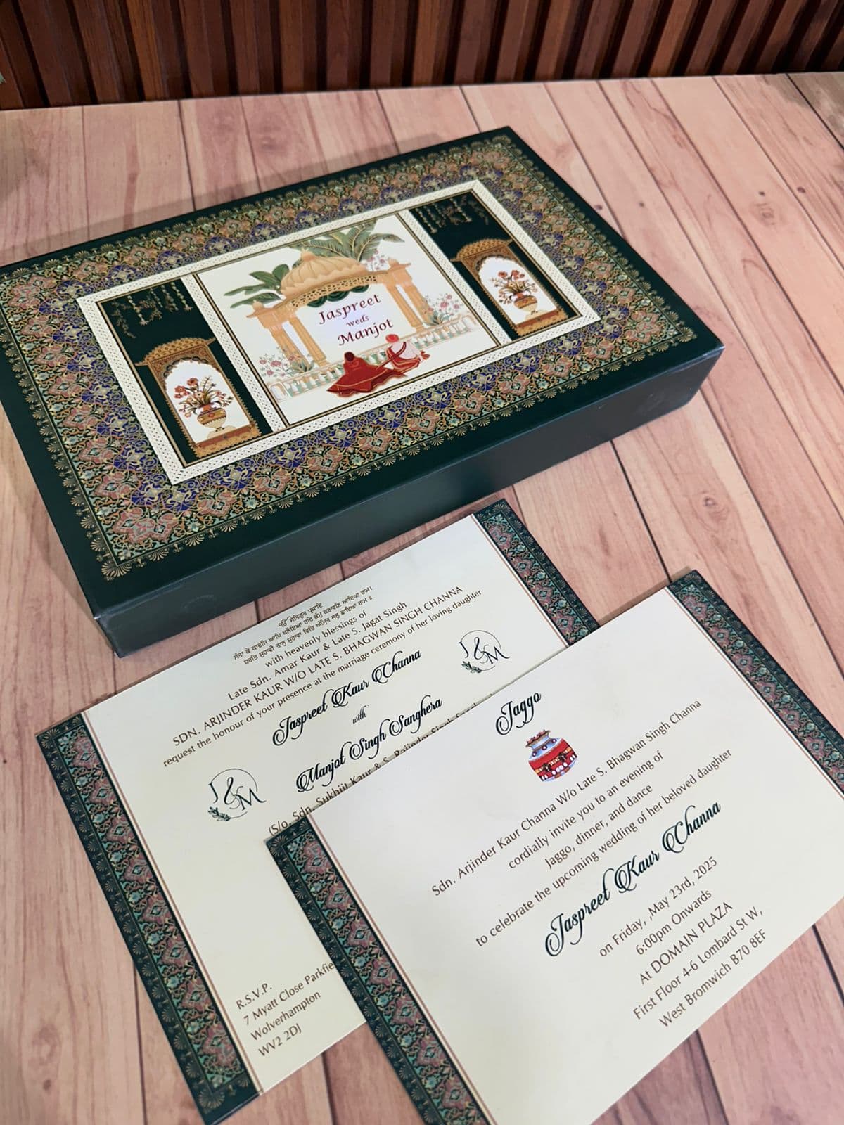 English Board Boxes