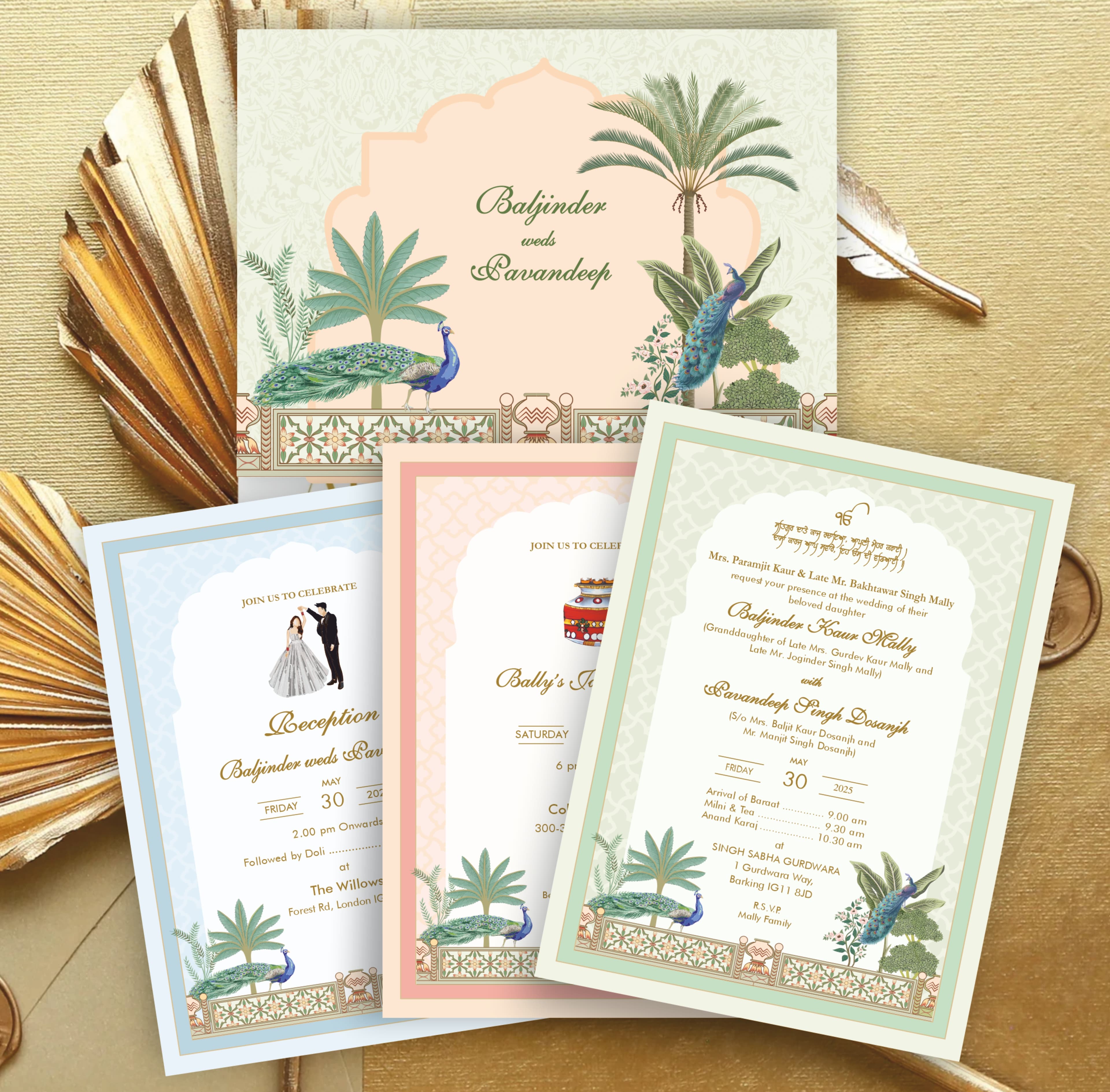 Premium Wedding Card